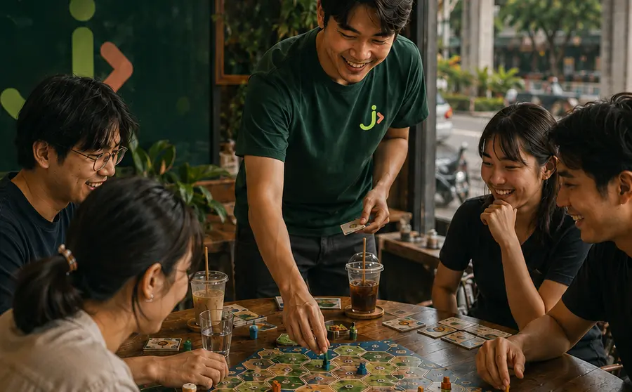 Community Host ดูแลกิจกรรมบอร์ดเกมกลุ่มเล็ก